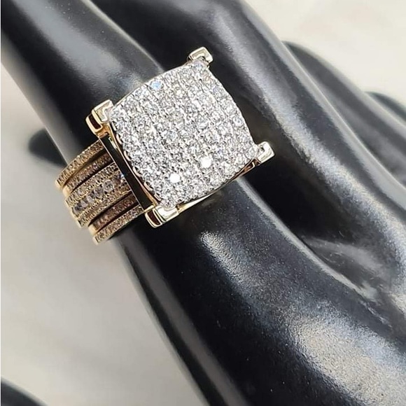 Real Natural Diamond set - Picture 1 of 3